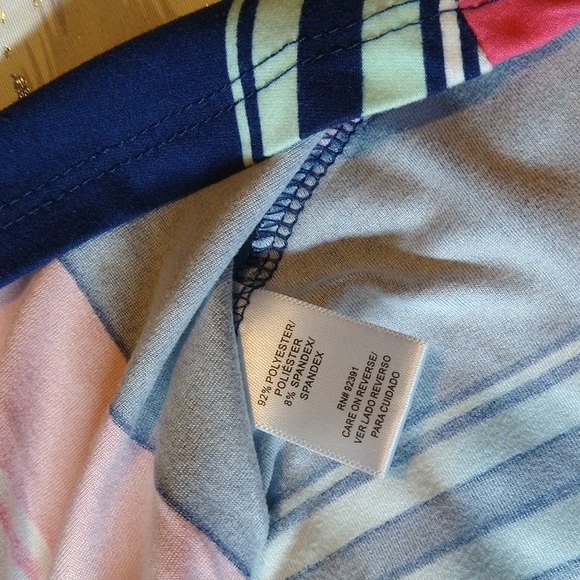 Size Medium: Multi color Striped Dress - Picture 8 of 8